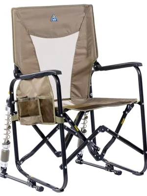 Camping-Schaukelstuhl Adjustable Rocker™, beige Mega-Angebot