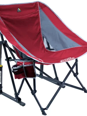 Meistverkauft Camping-Schaukelstuhl Pod Rocker™, rot